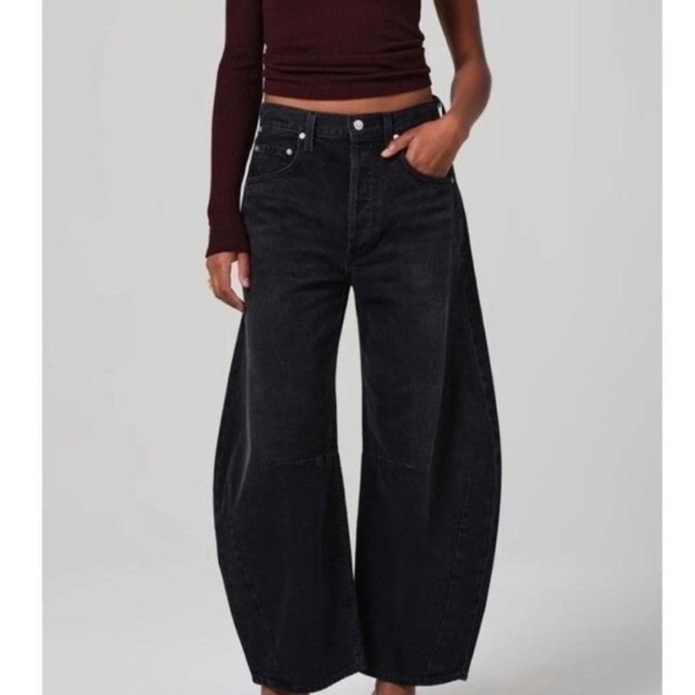 Citizens Of Humanity Black Horseshoe Jeans